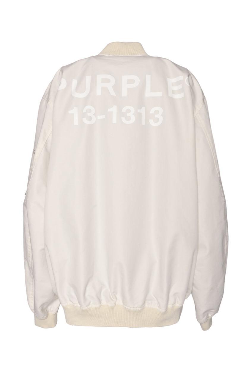 Purple Brand Size M Men's Oversized Bomber Jacket