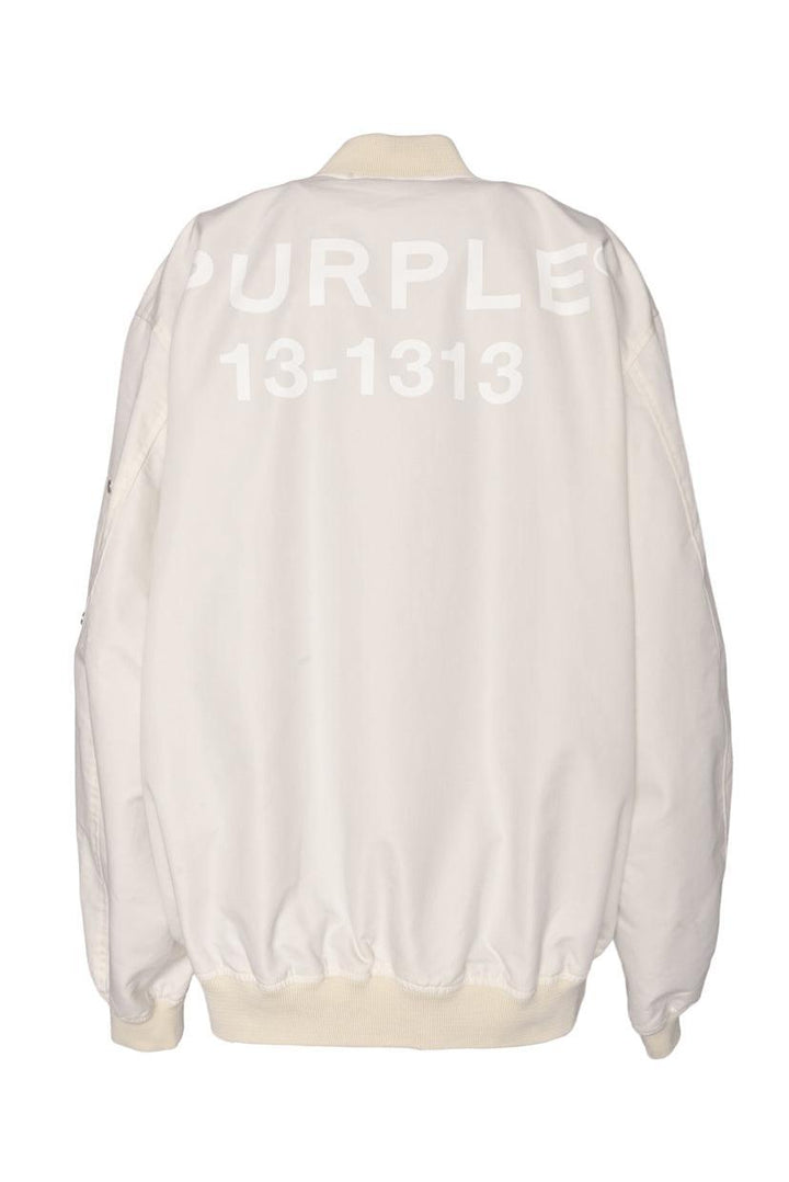 Purple Brand Size M Men's Oversized Bomber Jacket