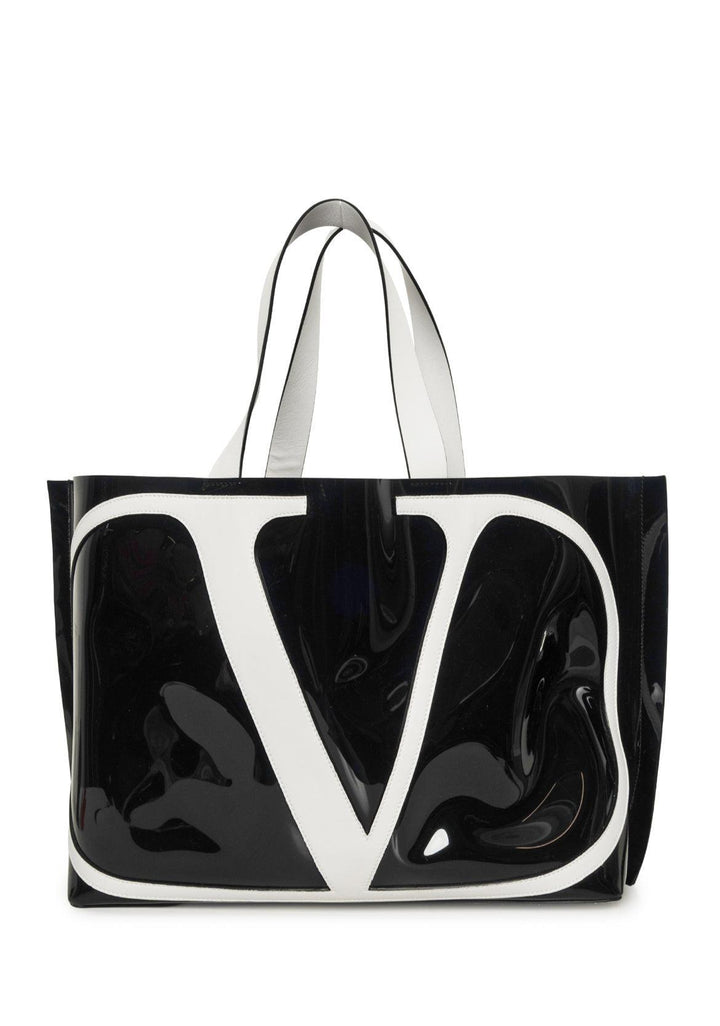 Valentino PVC Vlogo Escape Tote