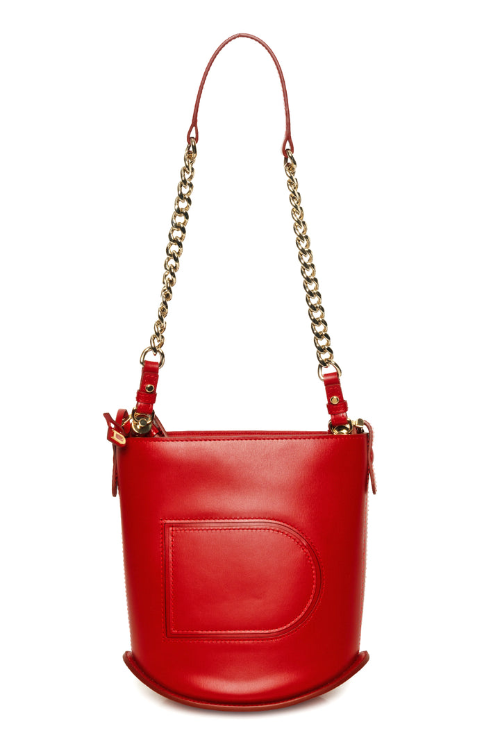 Delvaux Le Pin Mini Bucket Shoulder Bag