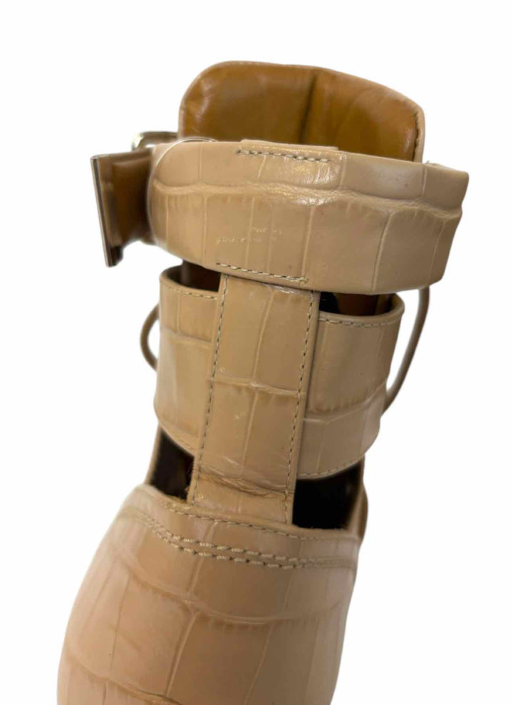 Chloe Size 38.5 Rylee Leather Lace Up Boots