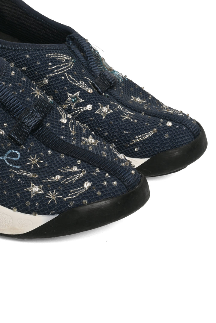 Dior Size 35 'I Feel Blue' Fusion Slip On Sneaker