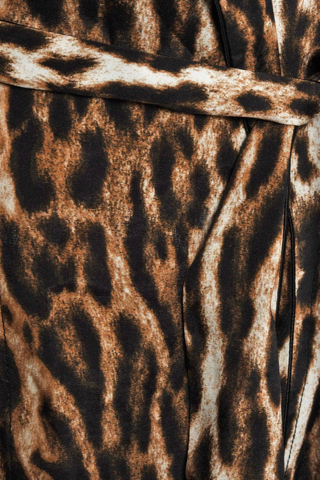 R13 Size S Leopard Smoking Robe