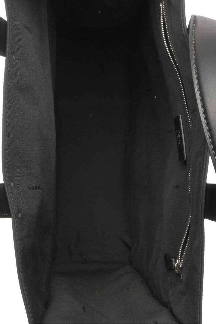 Fendi Nylon & Leather Monster Eyes Tote