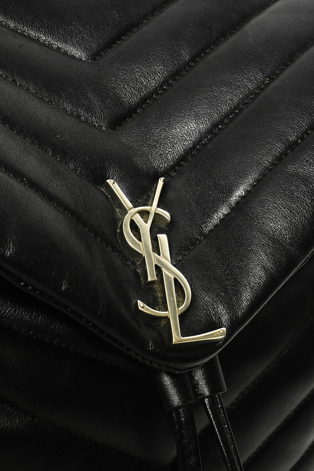 Saint Laurent Quilted Leather Backpack