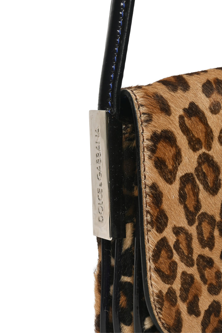 Dolce & Gabbana Vintage Calf Hair Shoulder Bag