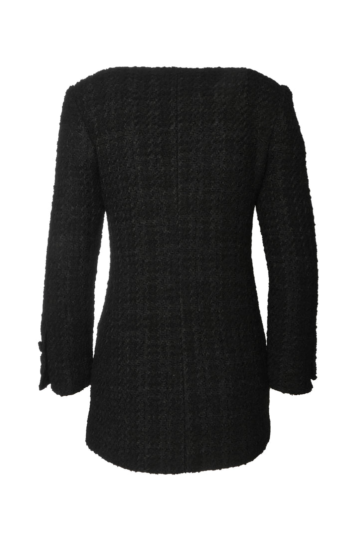 Gucci Size 38 Tweed Melange Jacket