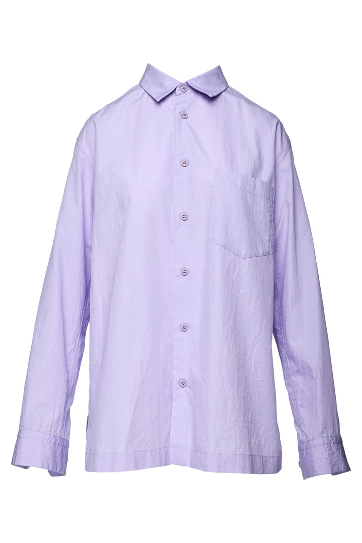 Issey Miyake Size 4 Men's Crinkle Shirt Long Sleeve