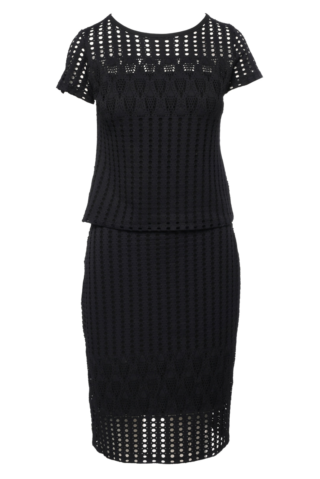 Nadya Toto Size M Eyelet Top & Skirt Set