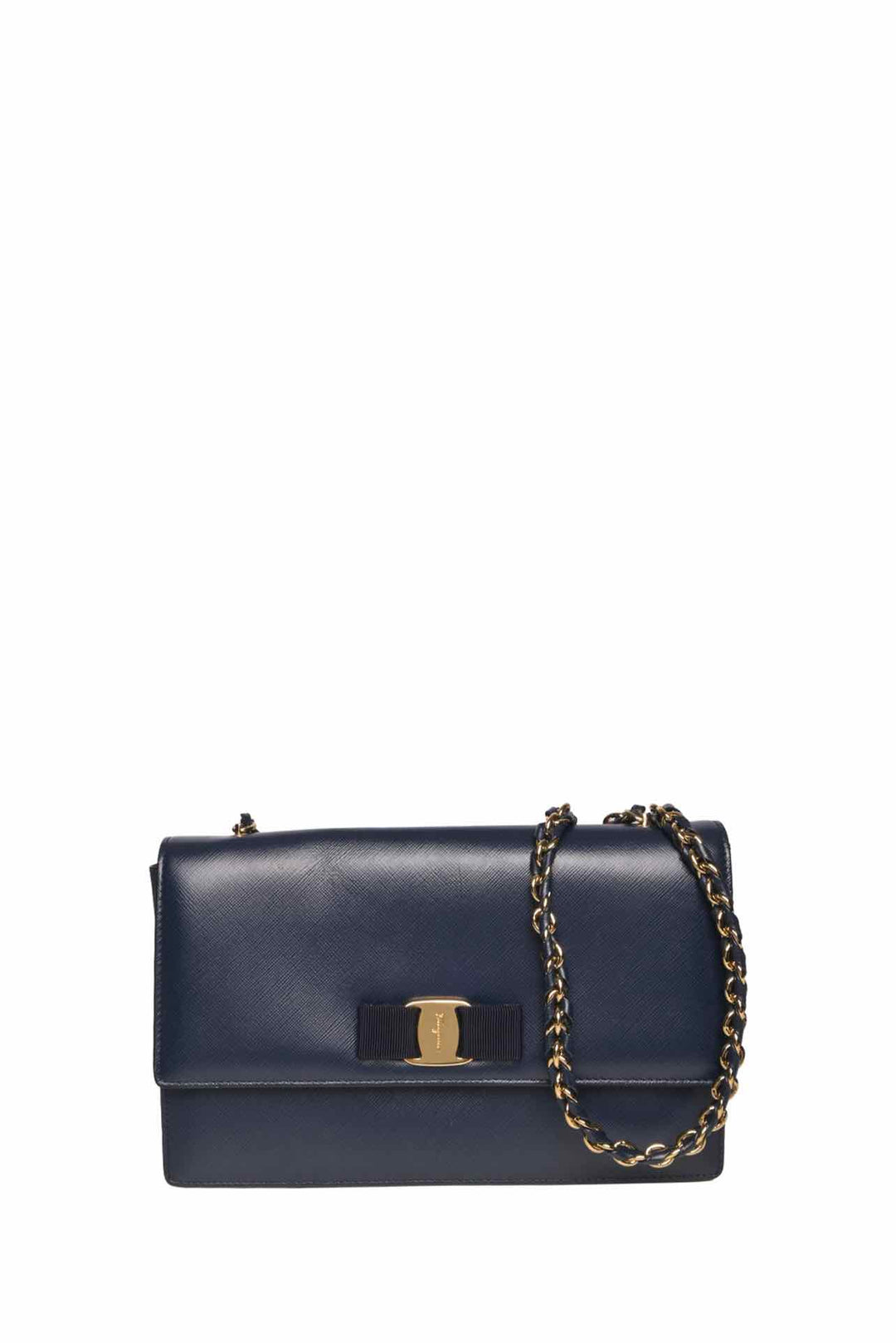 Salvatore Ferragamo Vara Bow Ginny Crossbody Purse
