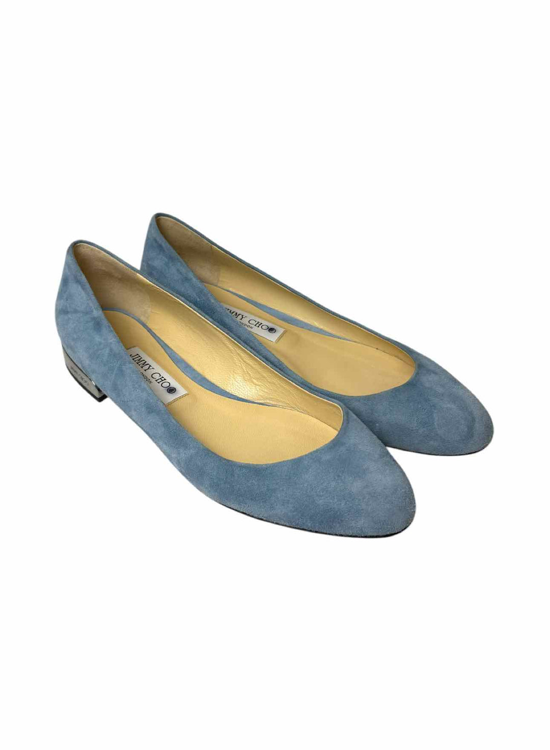 Jimmy Choo Size 40 Suede Ballet Flats
