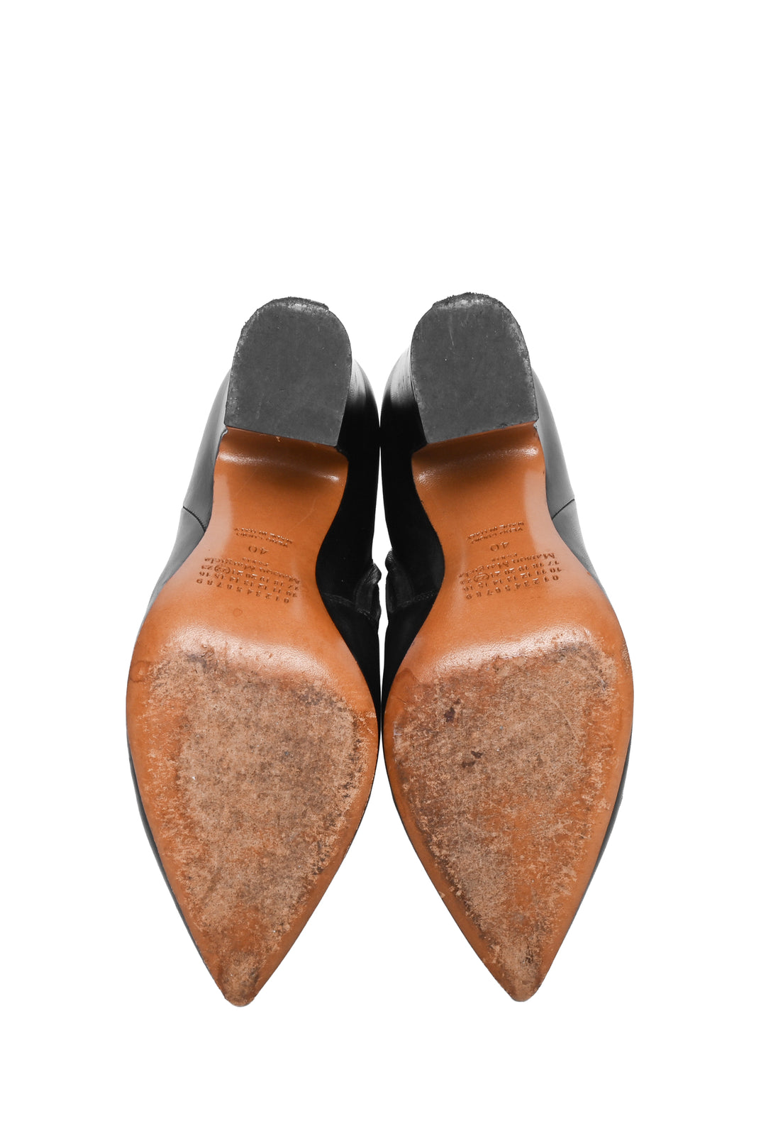 Maison Martin Margiela Size 40 Pointed Toe Boots