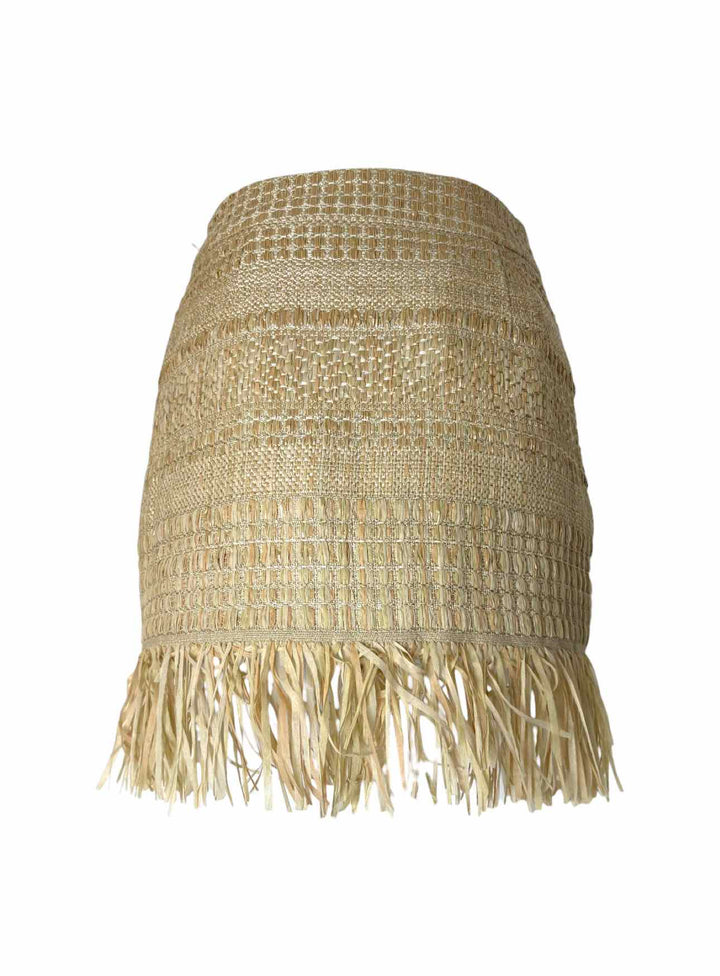 Smythe Size 4 Fringe Mini Skirt