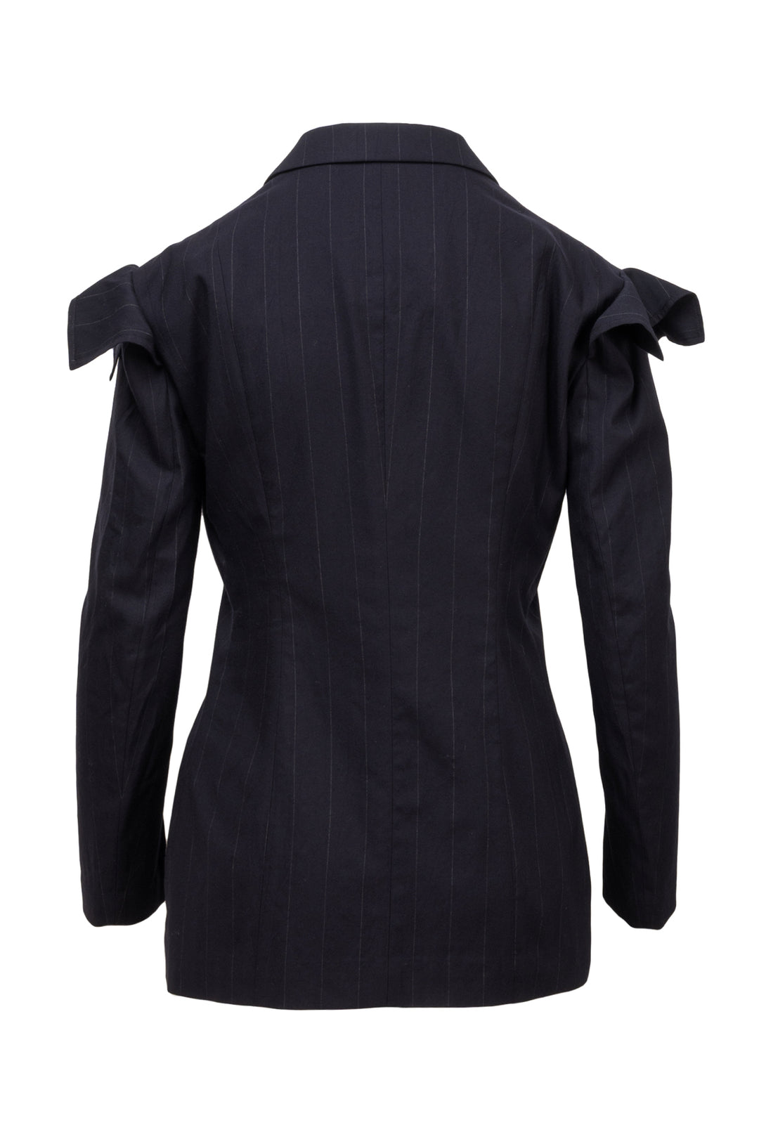 Y's Size 2 Pinstripe Cutout Blazer