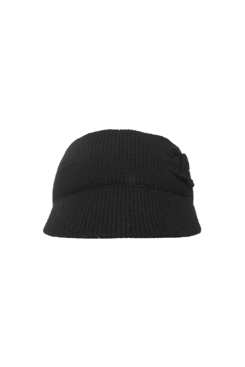 Chanel Cashmere Interlocking CC Knit Visor