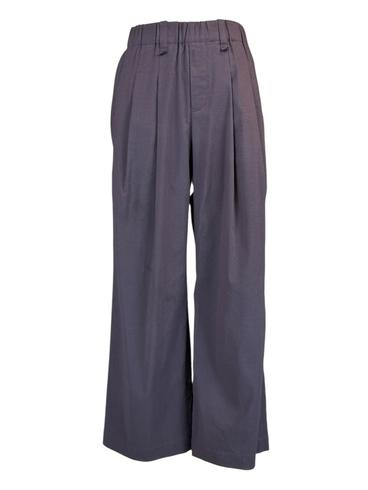 Issey Miyake Size 1 Pleated Wide Leg Cropped  Pants