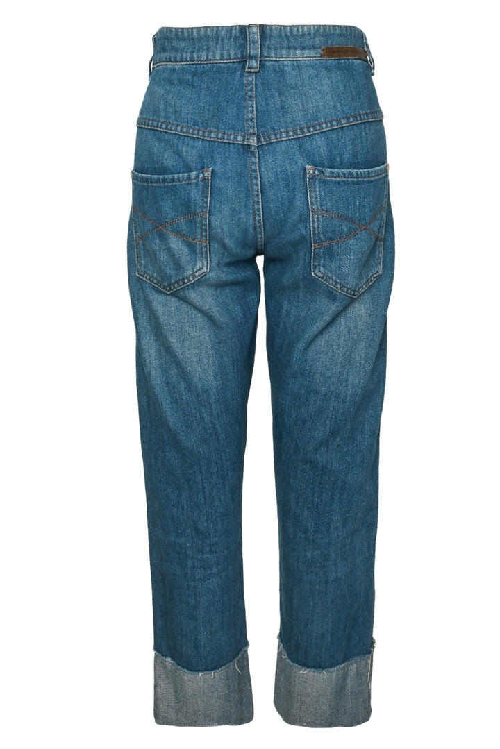 Brunello Cucinelli Size 40 The Cropped Jeans