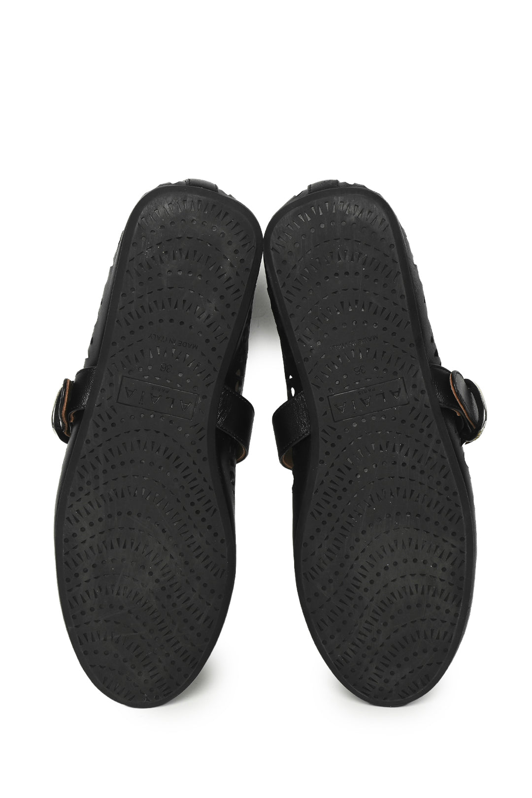Alaia Size 36 Vienne Leather Ballet Flats