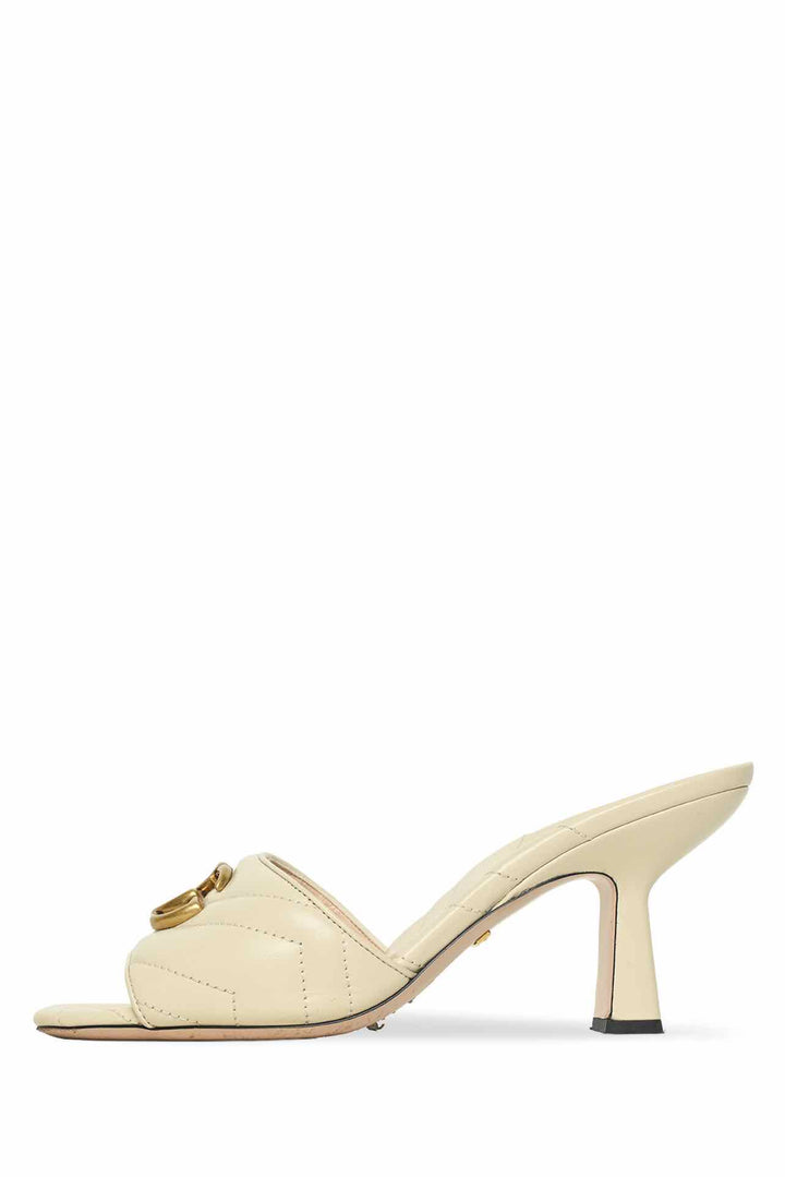 Gucci Size 38 GG Marmont MatelassÃ© Mules