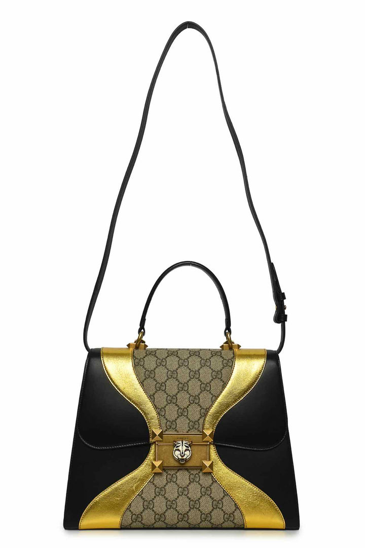 Gucci Osiride Medium GG Supreme Top Handle Tote