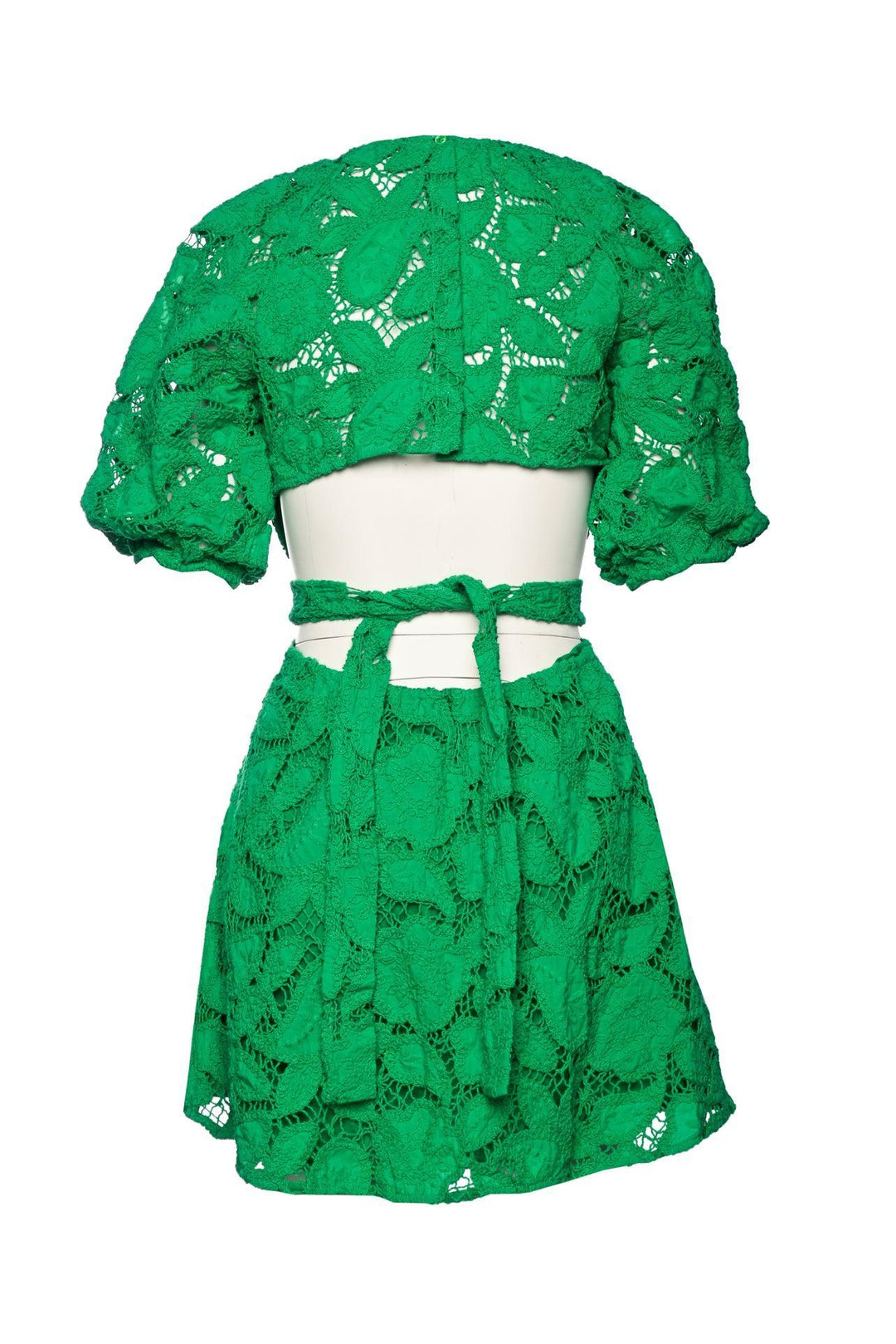 maje Size 36 Embroidered Cotton Mini Dress