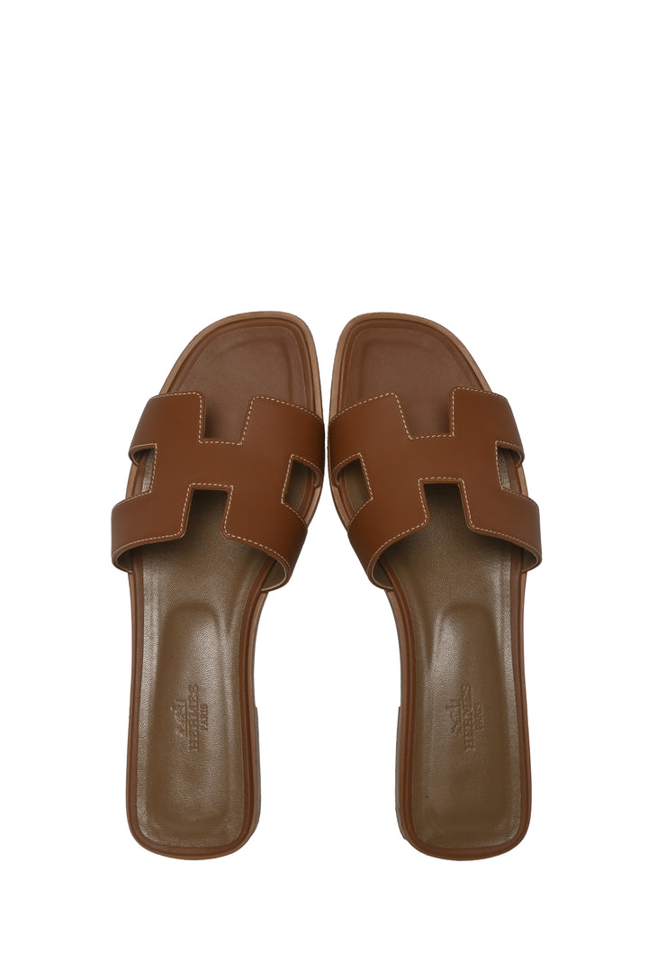 Hermes Size 39 Oran Sandal