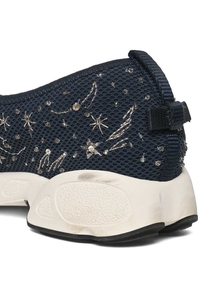 Dior Size 35 'I Feel Blue' Fusion Slip On Sneaker