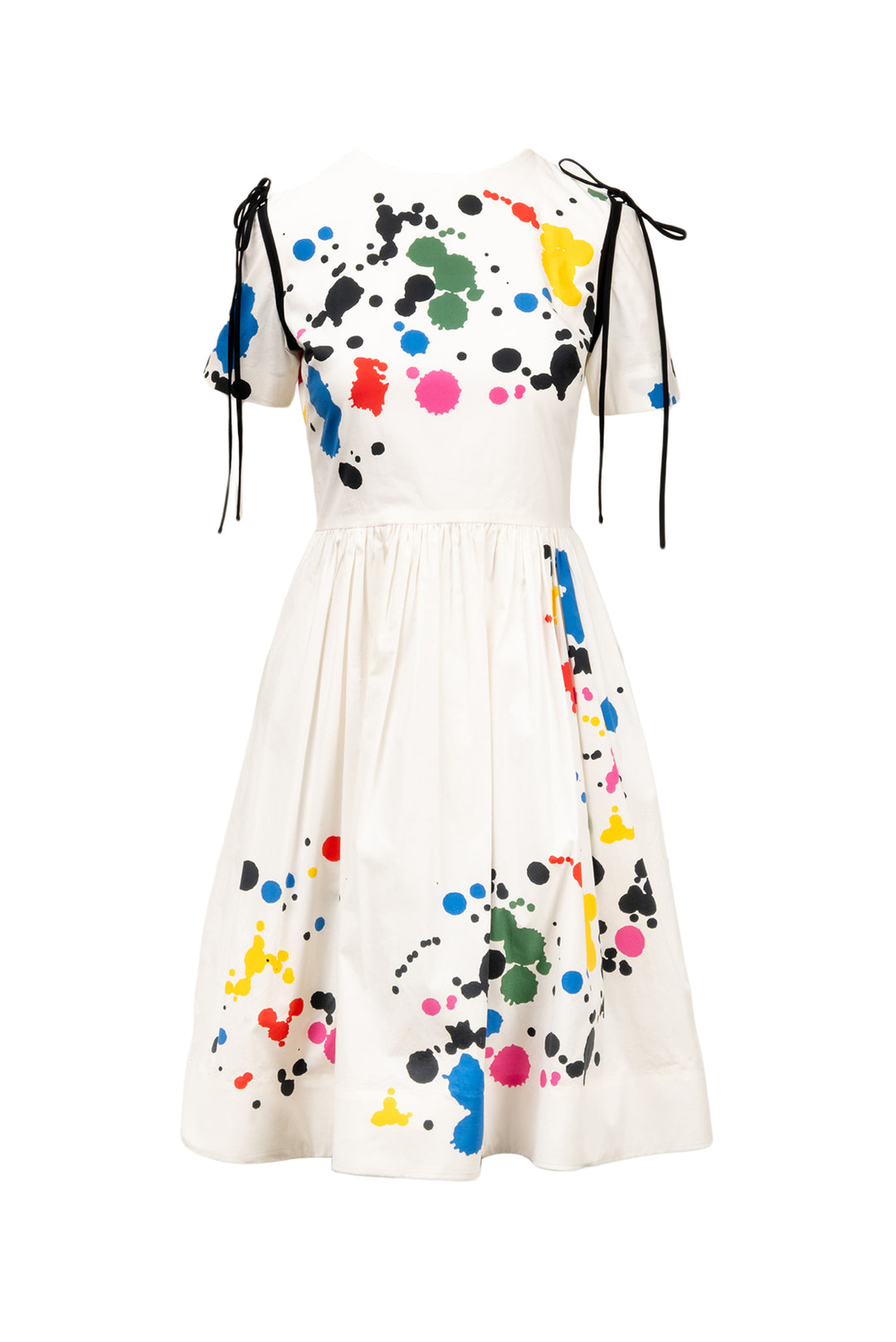 Oscar De La Renta Size 4 Paint Splatter Dress