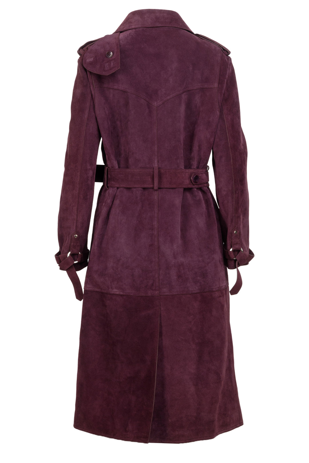 Altuzarra Size 40 2018 F/W Suede Single Breasted Belted Trench Coat