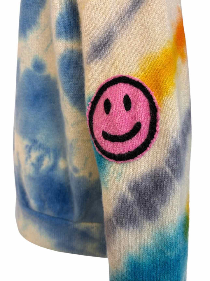 Elder Statesman Size L Men's Mordechai Rubinstein Tiedye Cashmere Crew Sweater