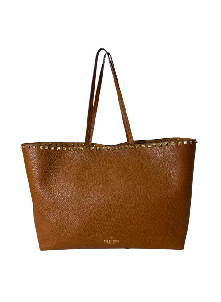 Valentino Garavani Large Calfskin Rockstud Tote