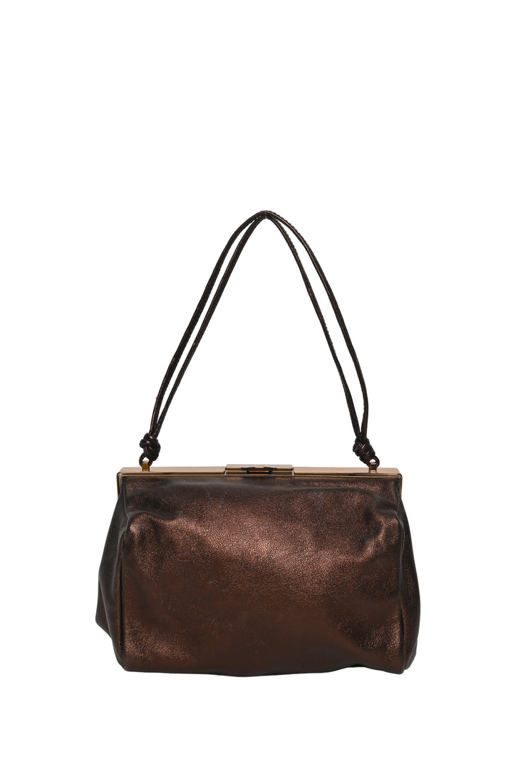 Miu Miu Metallic Clutch Purse