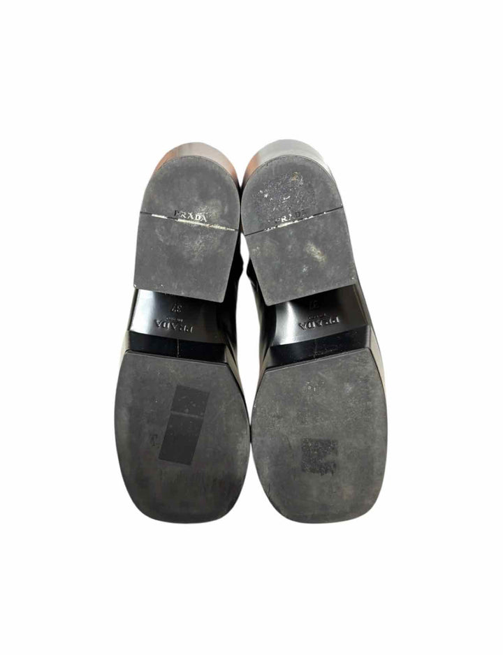 Prada Size 37  Platform Over the Knee Boots