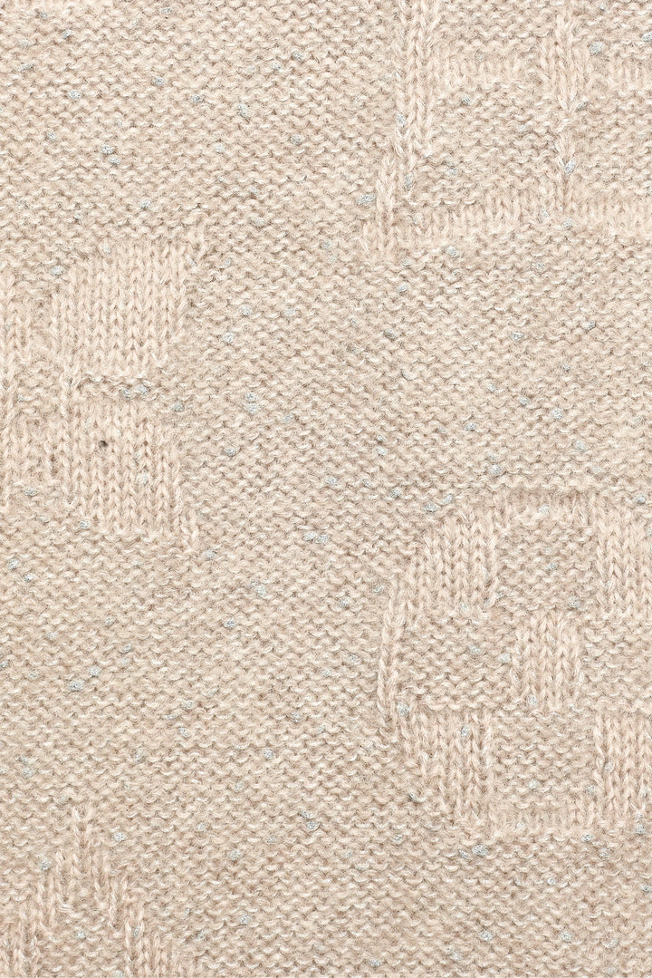 Louis Vuitton Metallic Monogram Mohair Blend Scarf