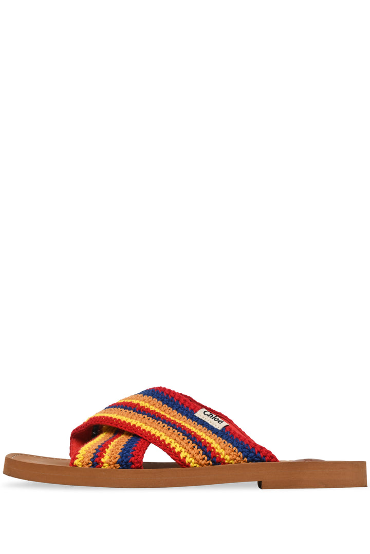 Chloe Size 40 Woody Crochet Sandal