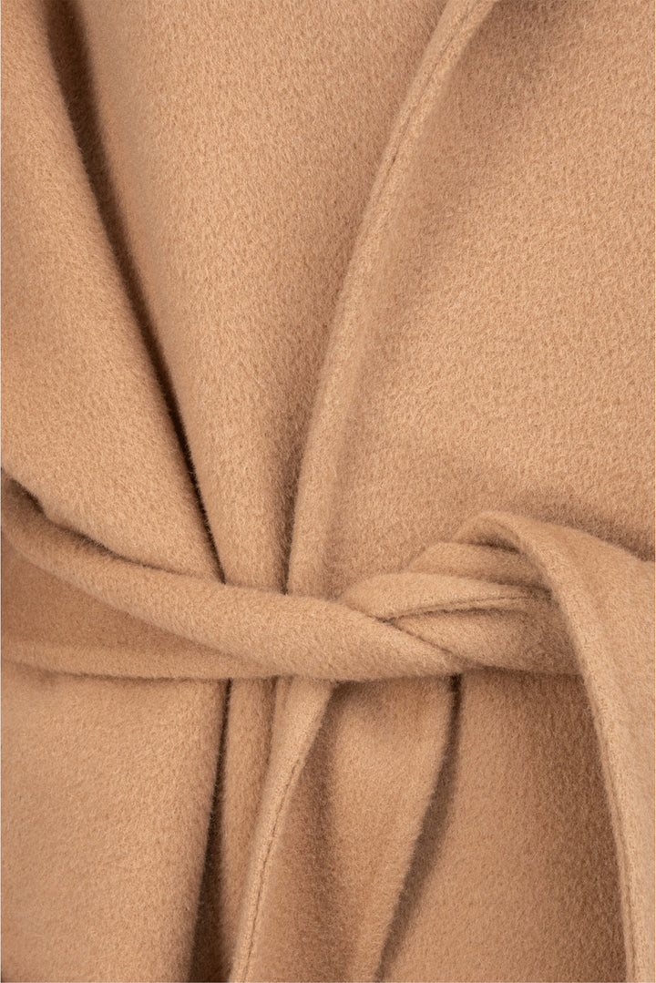 Nanushka Size S Alamo Wool & Silk Robe Coat