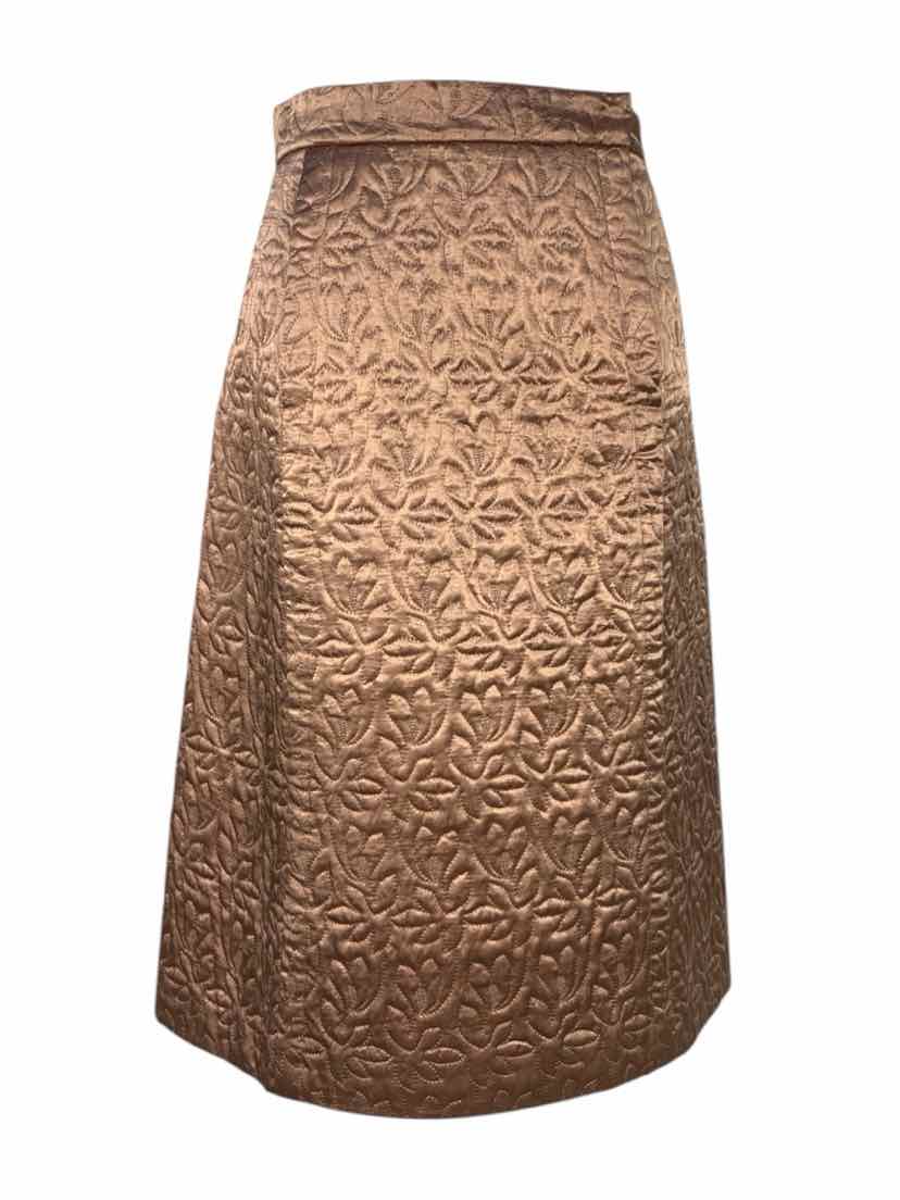 Maison Martin Margiela Size 40 Quilted Midi Skirt