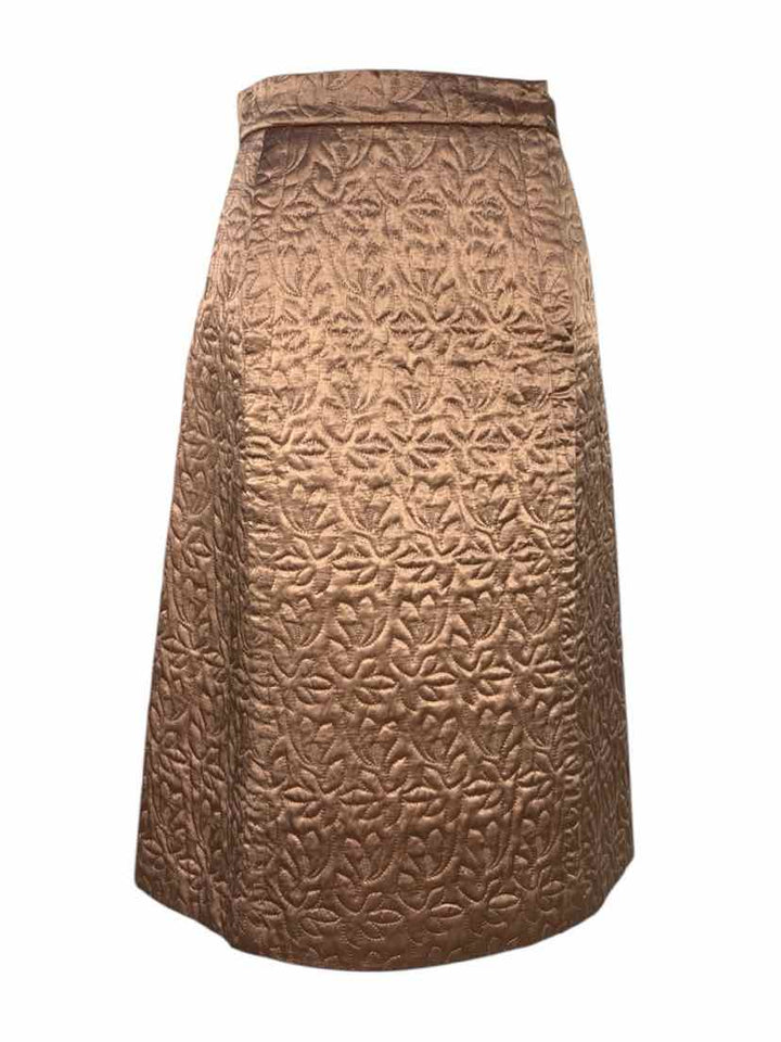 Maison Martin Margiela Size 40 Quilted Midi Skirt