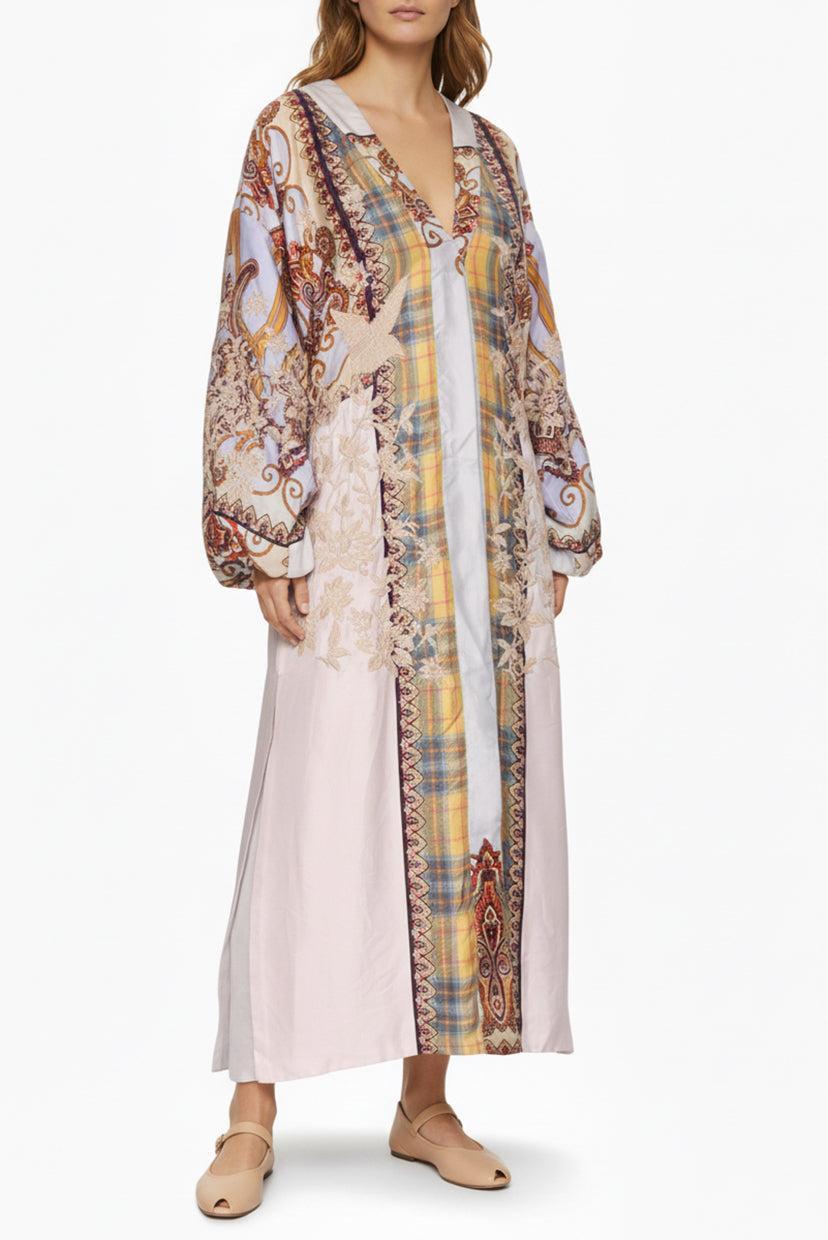 Johnny Was Size 2 Embroidered Reversible Kimono