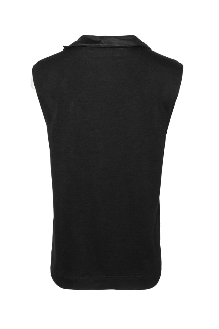 Fabiana Filippi Size XS/S Sleeveless Cowl Neck Knit Blouse