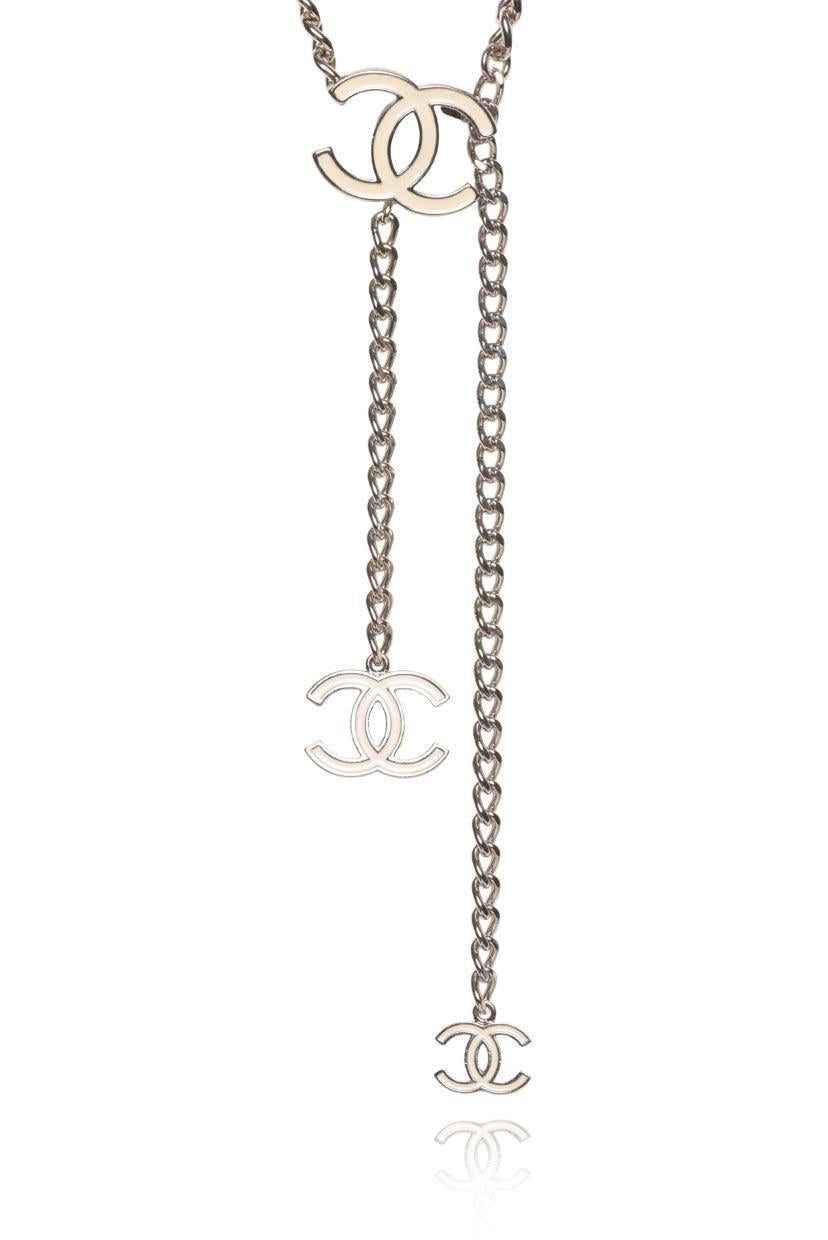 Chanel 2010 Enamel CC Logo Chain Belt
