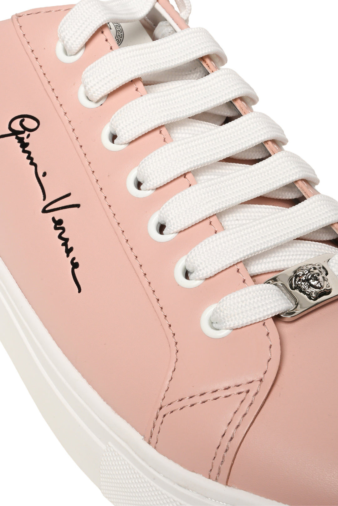 Versace Size 39 Leather Low Top Sneaker