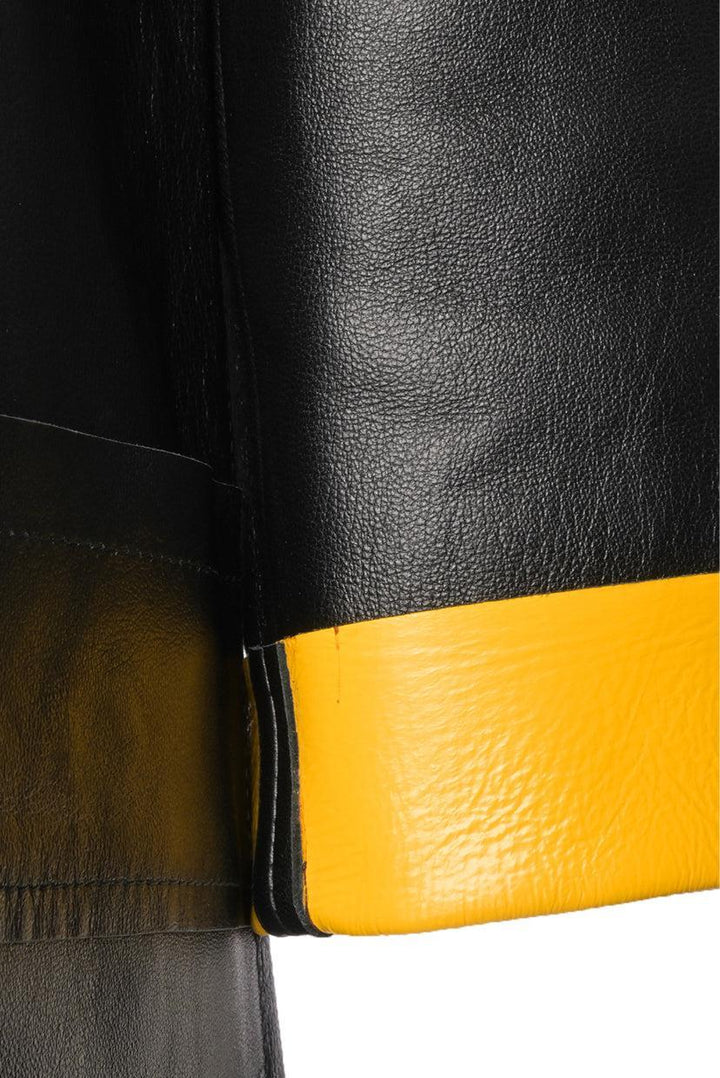 Marni Size 38 2012 Lamb Leather Button-up Coat