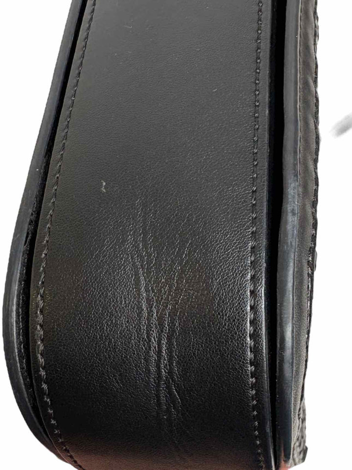 Stella Mccartney Woven Faux Leather Falabella Box Shoulder Purse