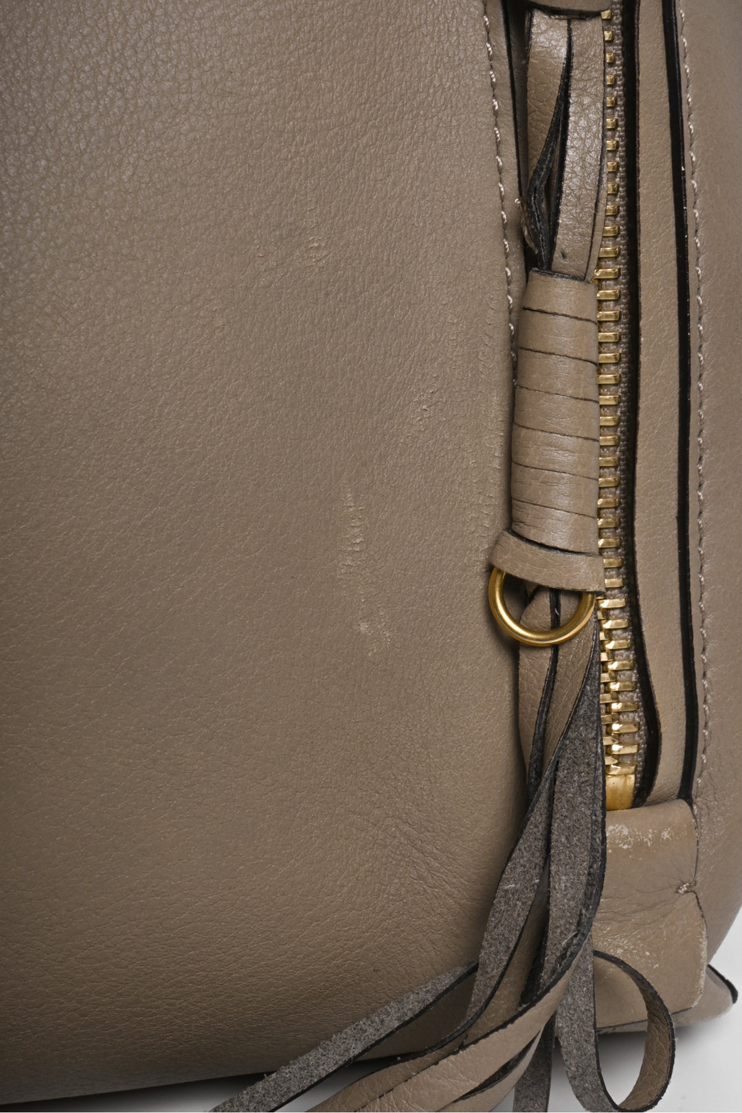 Chloe Medium Milo Leather Shopping Tote