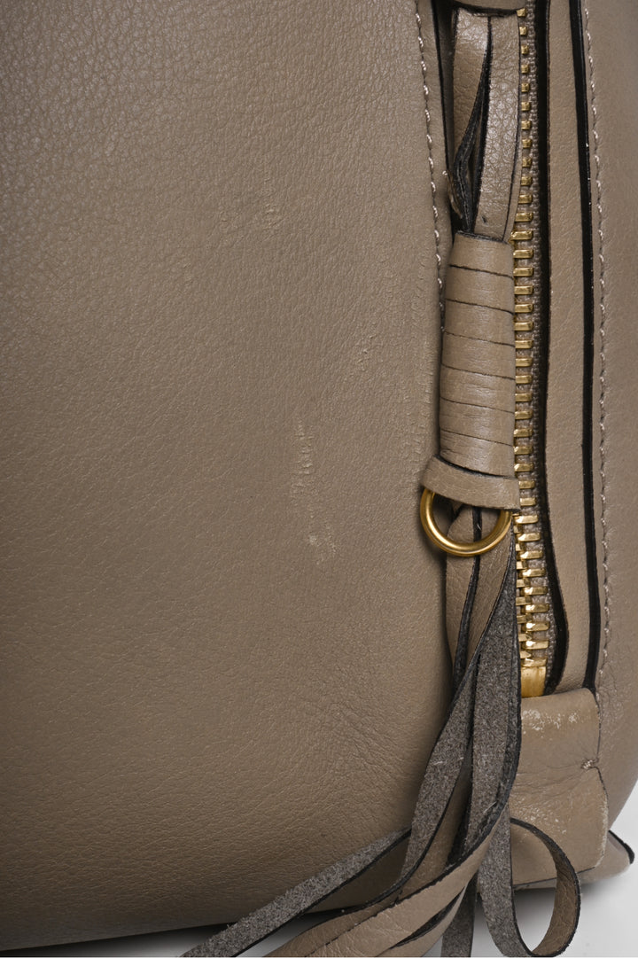 Chloe Medium Milo Leather Shopping Tote