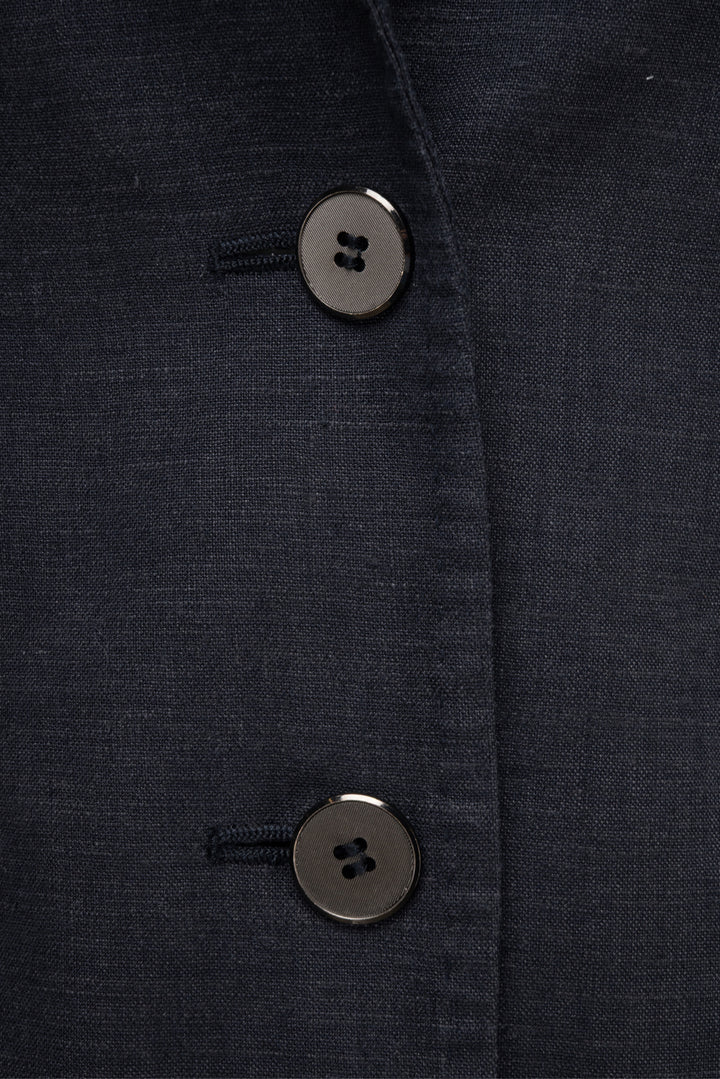 Dolce & Gabbana Size 38 Linen Blend 2 Button Blazer