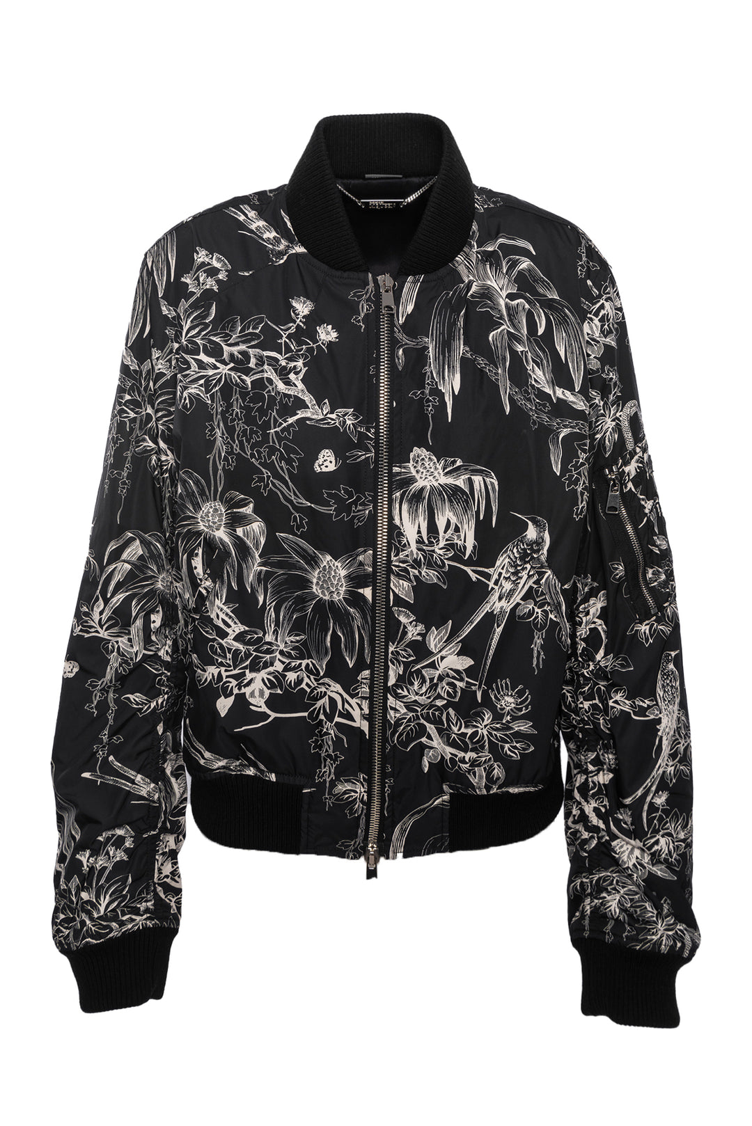 Alexander Mcqueen Size 46 2017 Printed Bomber Jacket