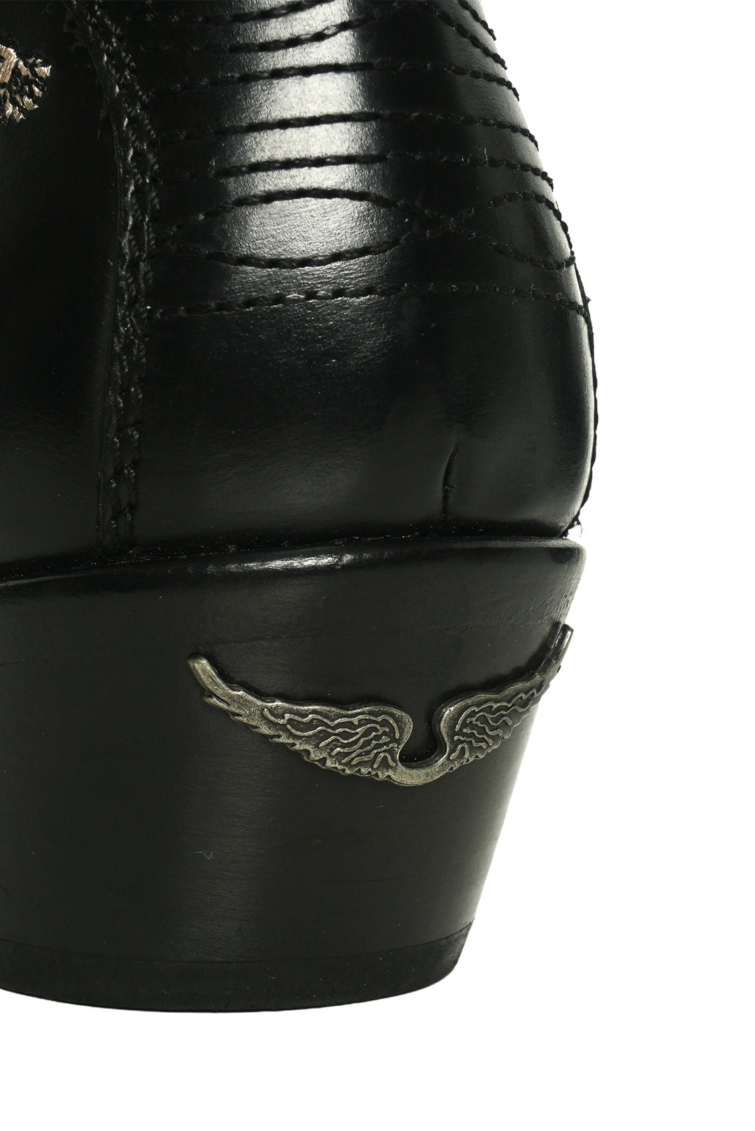 Zadig & Voltaire Size 37 Pilar Embroidered Western Ankle Boots