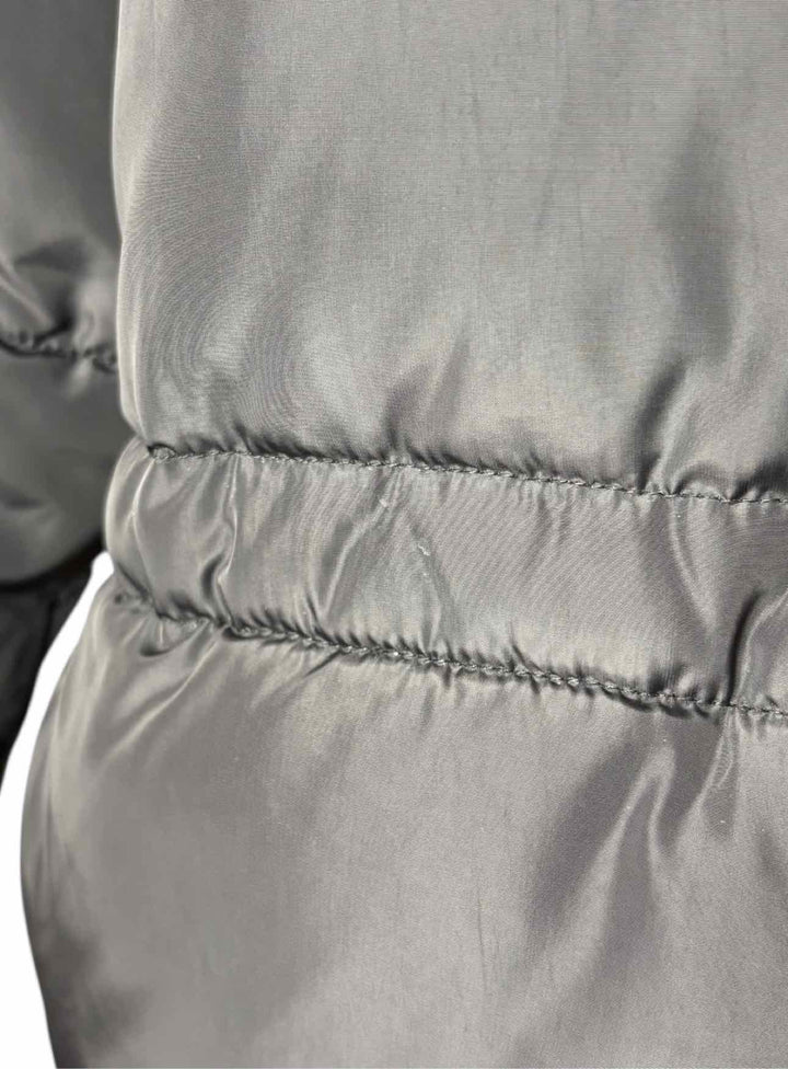 Ganni Size S/M Quilted Poly Coat